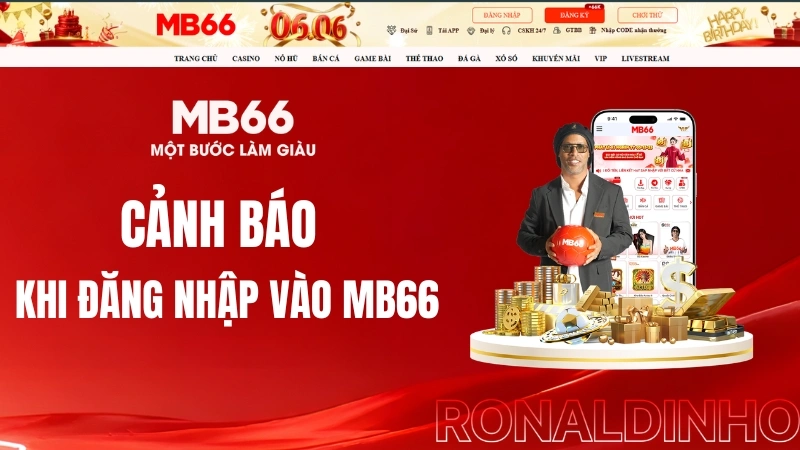 Cảnh Báo Khi Đăng Nhập Vào MB66